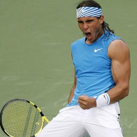 Nadal en cuartos de final contra Blake